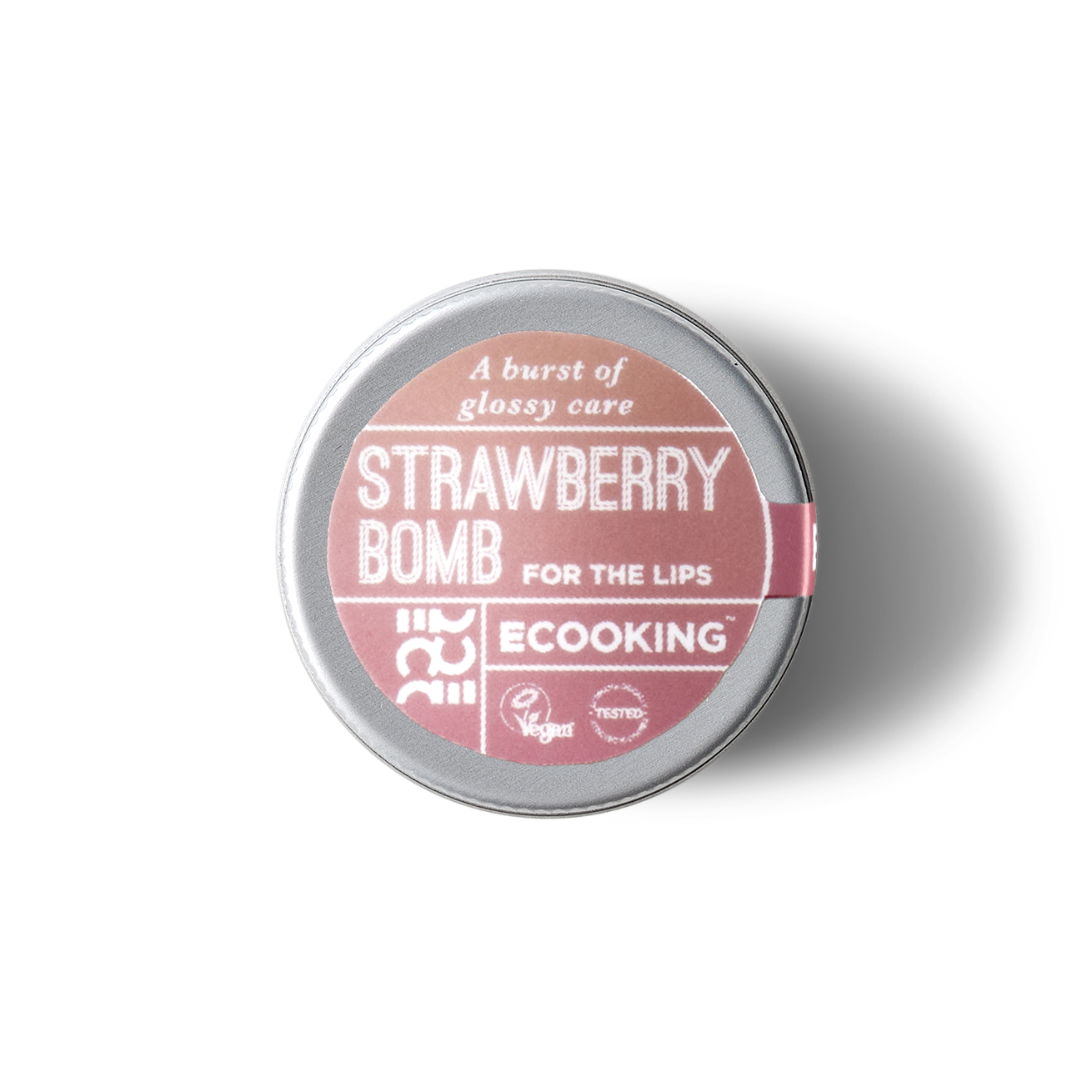 ECOOKING Strawberry Bomb Lip Balm