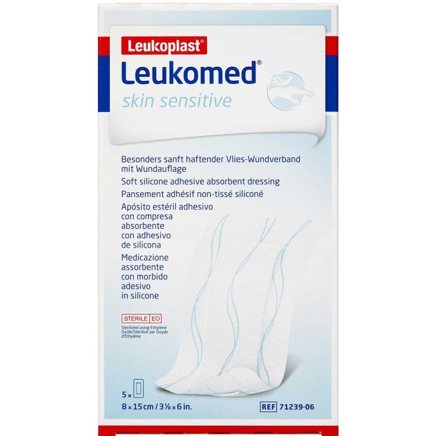 Leukoplast Leukomed Skin Sensitive 8x15cm