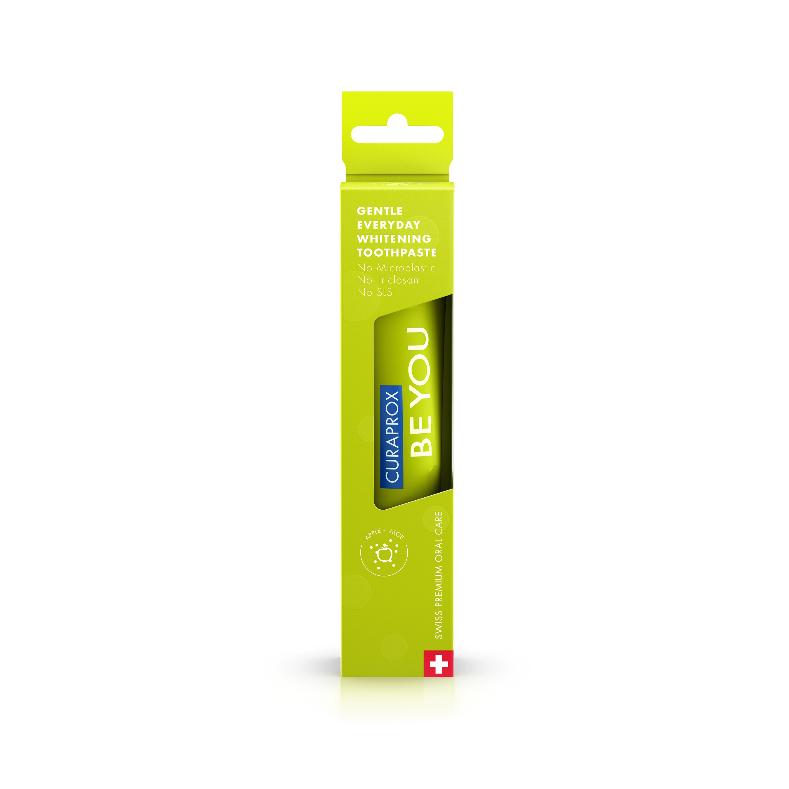 Curaprox Be You Whitening Tandpasta Æble & Aloe Vera