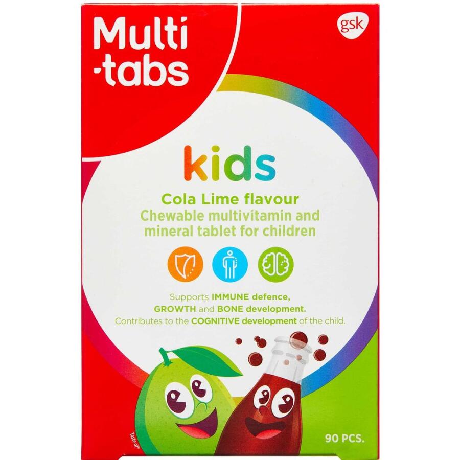 Multi-tabs Kids Cola/Lime