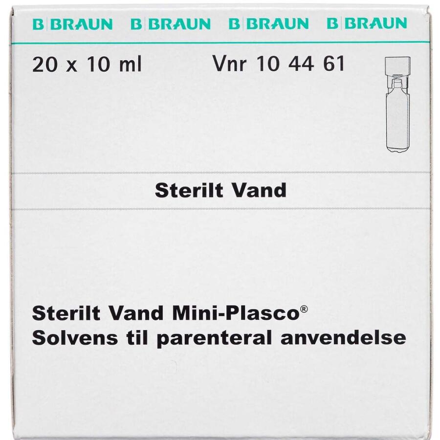 Sterilt Vand Mini-plasco