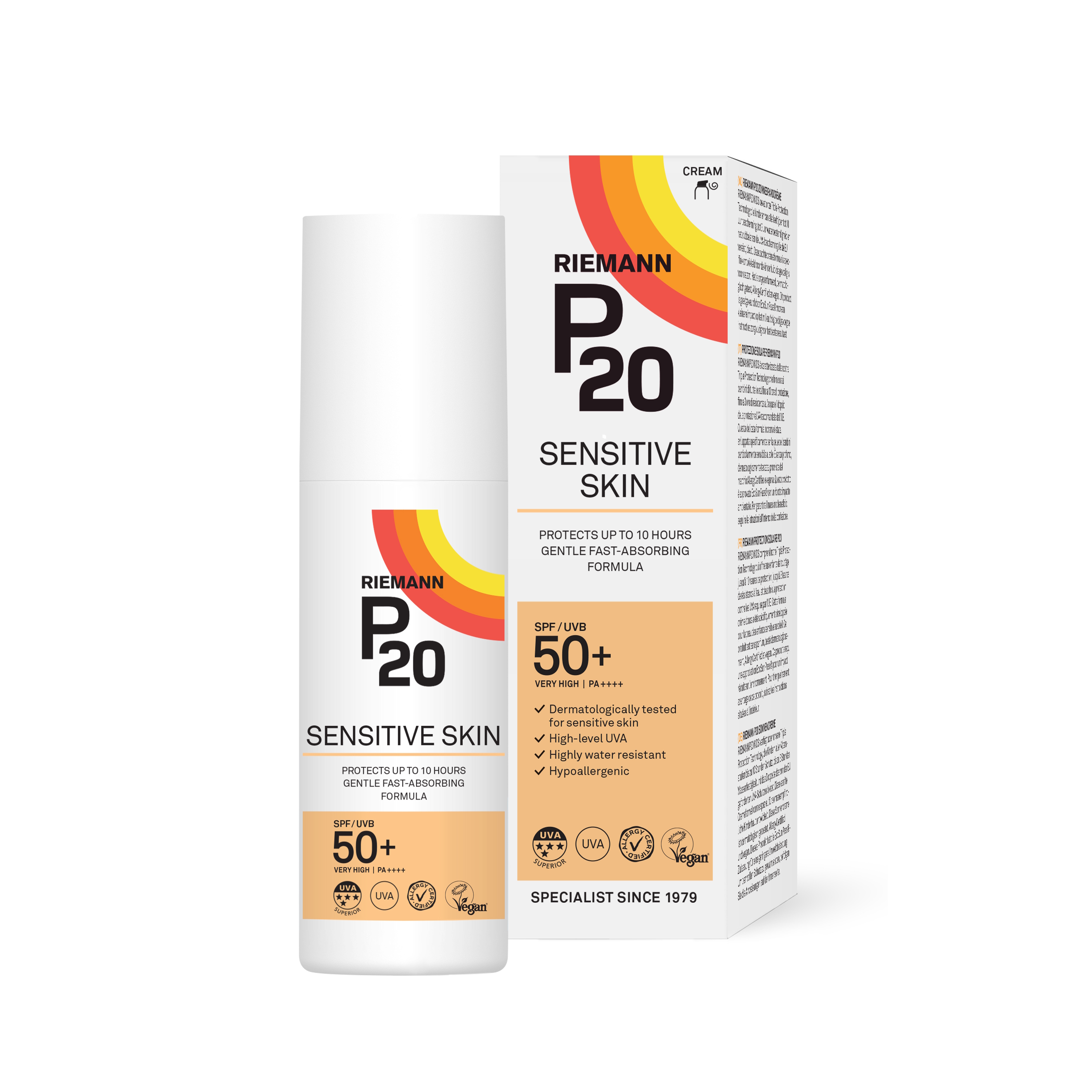 P20 Sensitive SPF 50+