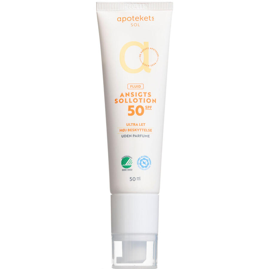 Apotekets Fluid Ansigt SPF 50
