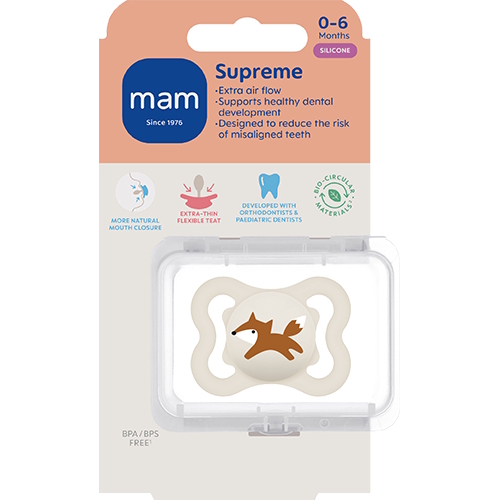 MAM Supreme 0-6m Silk 1p Box H Neutral