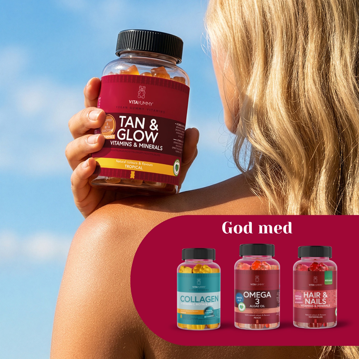 VitaYummy Hormone Balance (Raspberry & Sage) - 60 stk.