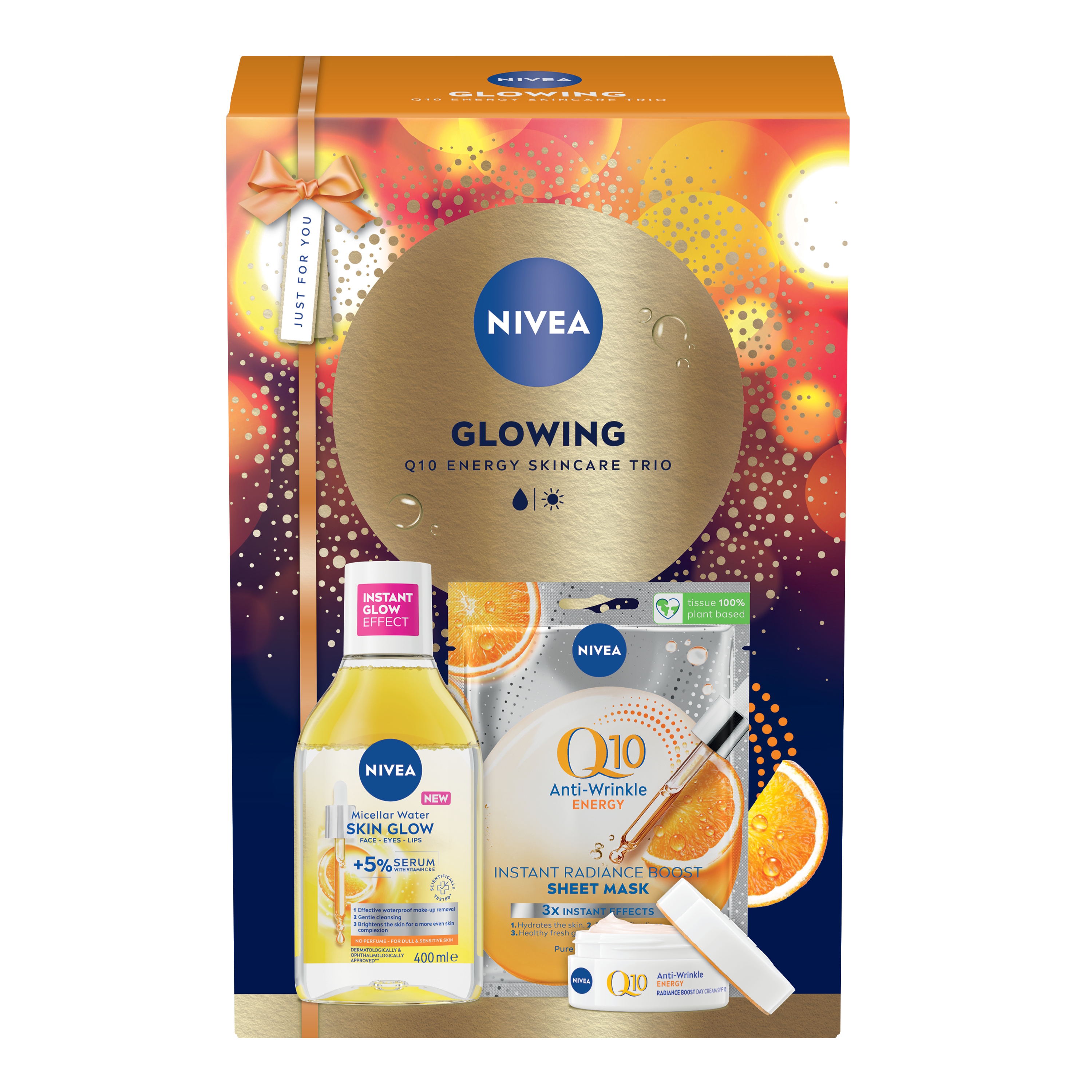 NIVEA Glowing gaveæske