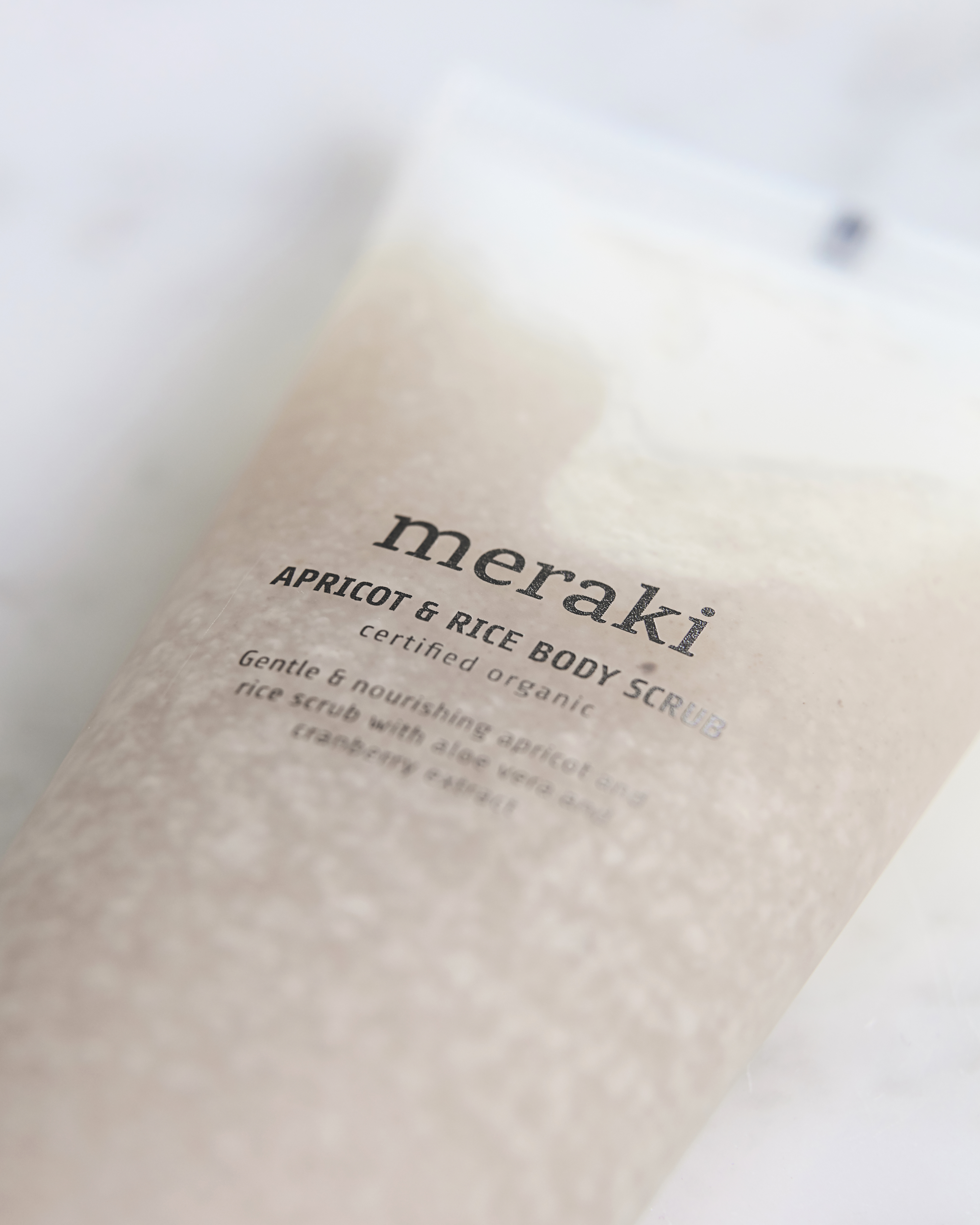 Meraki Body Scrub Apricot & Rice