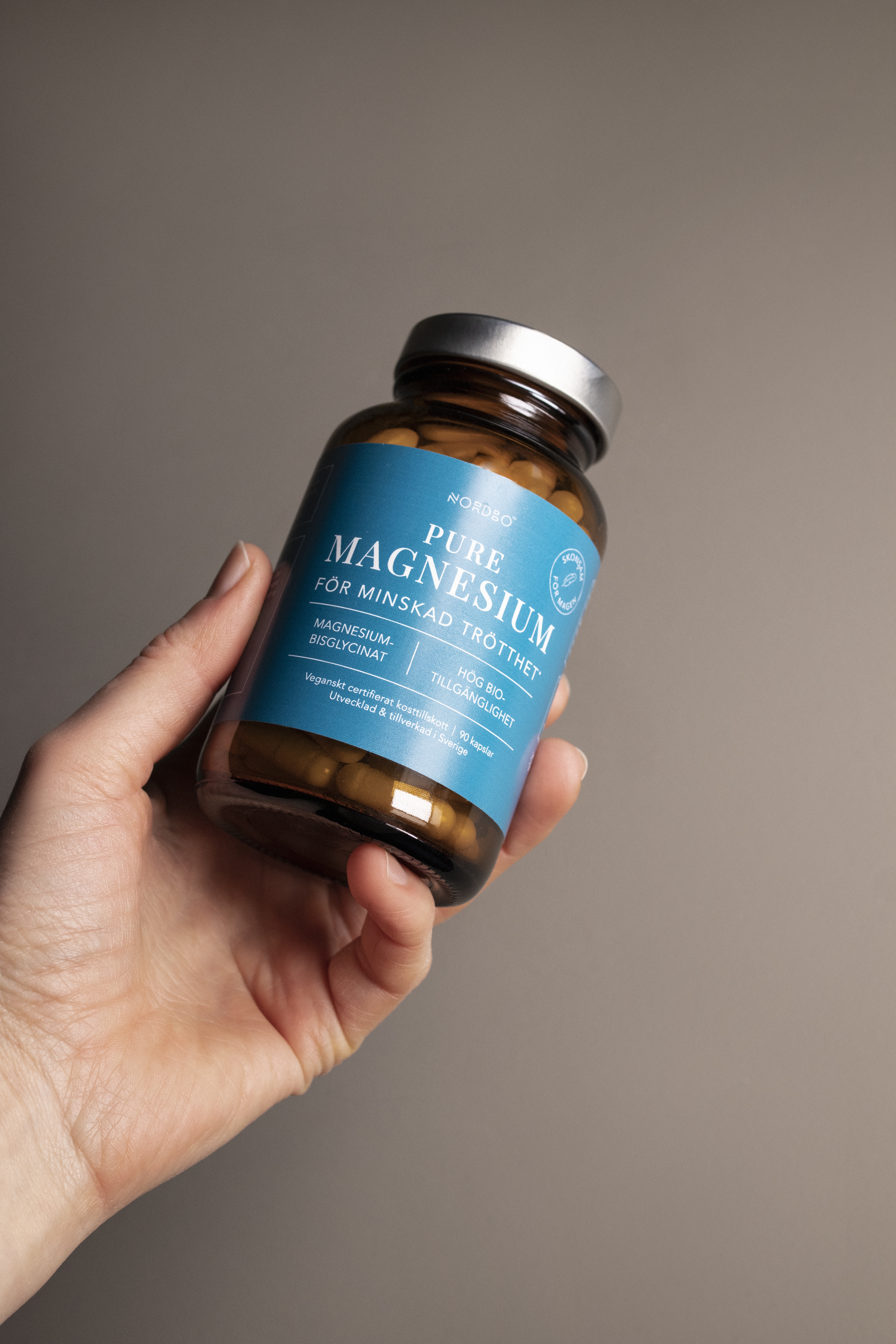 Nordbo Pure Magnesium, 180 kap