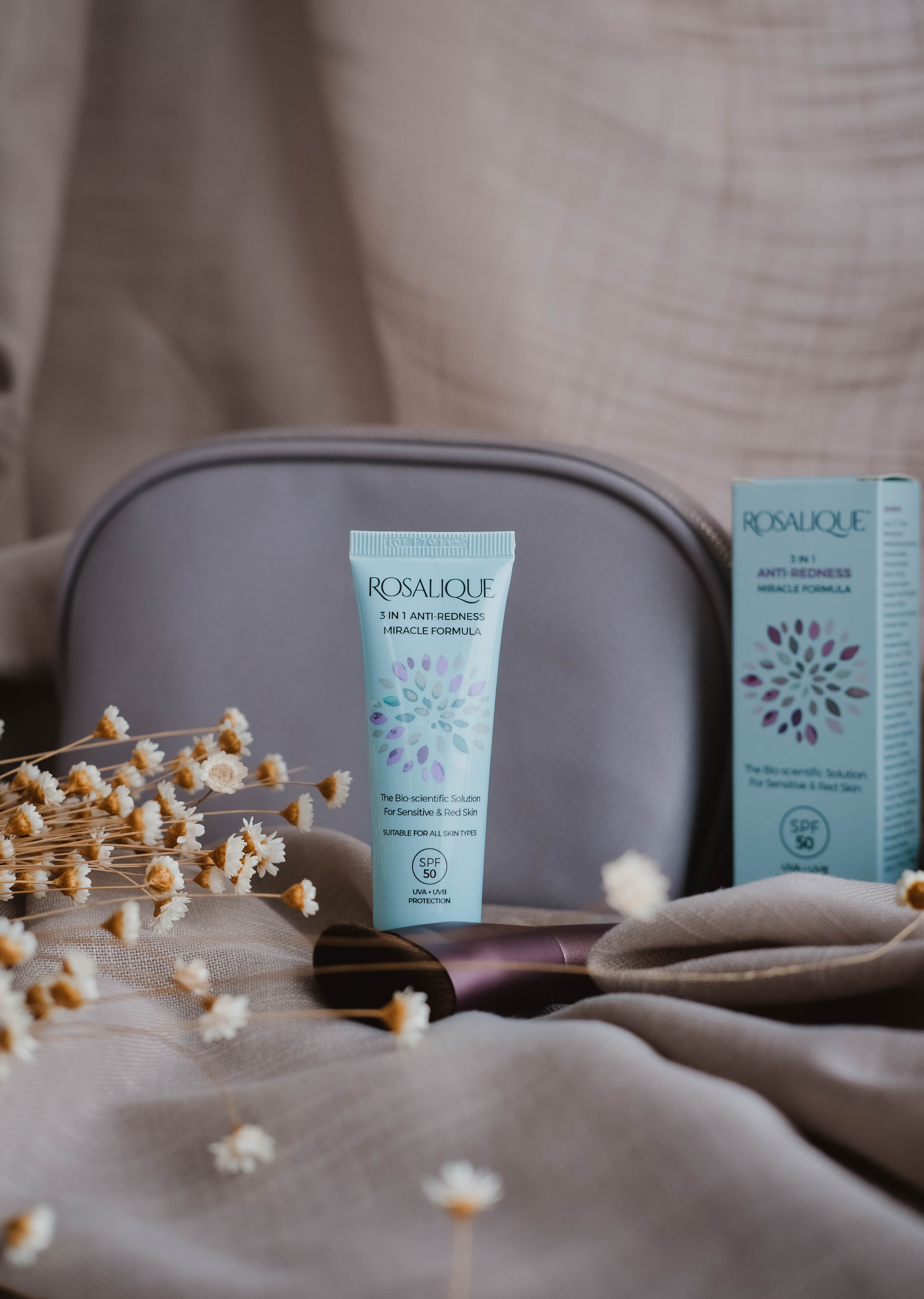 Rosalique Rosalique 3-i-1 Anti-Redness Miracle Formula sampak