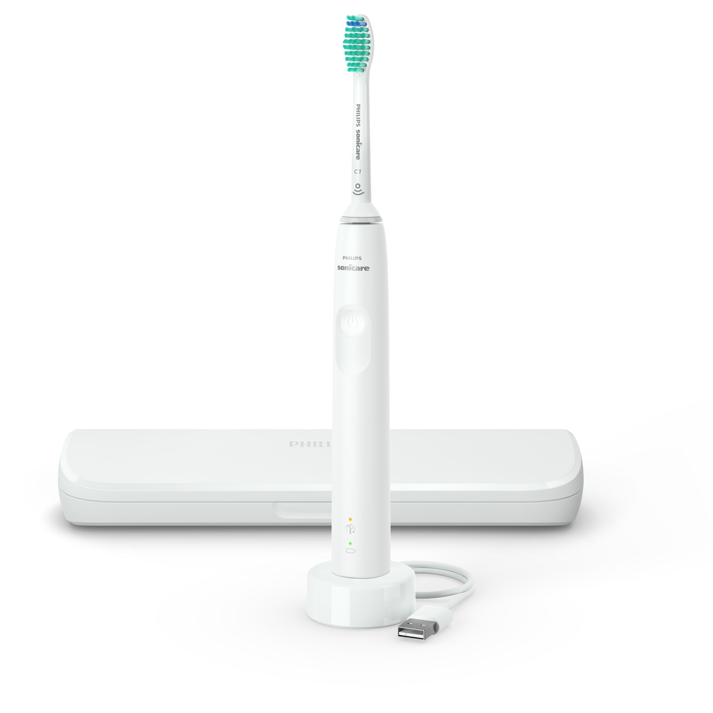 Philips Sonicare 3100 series - Sonisk eltandbørste + rejseetui