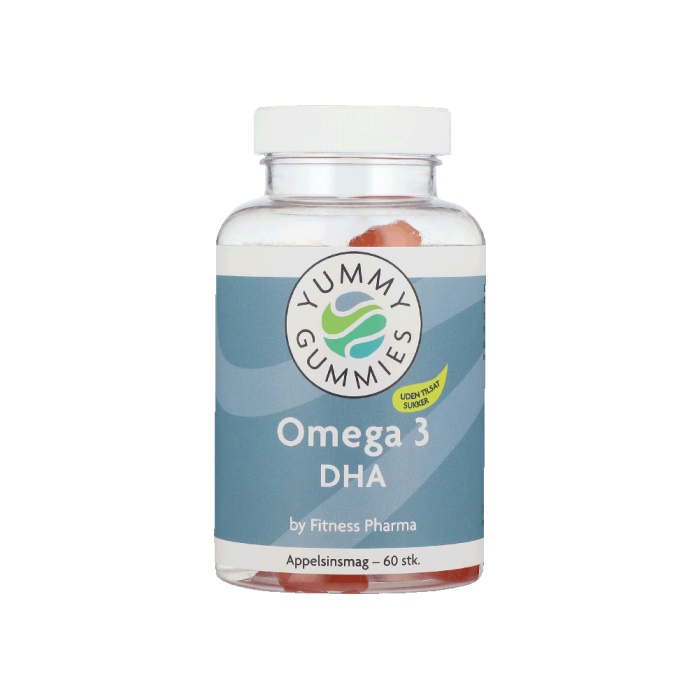 Fitness Pharma Omega 3 DHA Gummies 60 stk