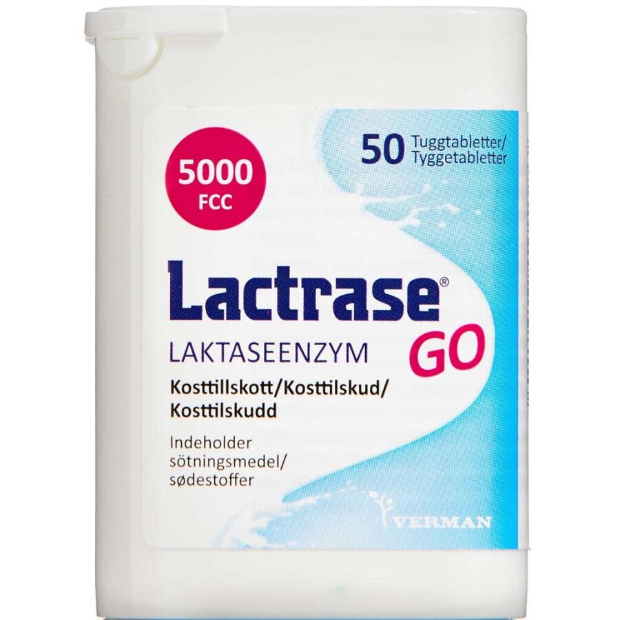 Lactrase GO Tyggetabletter