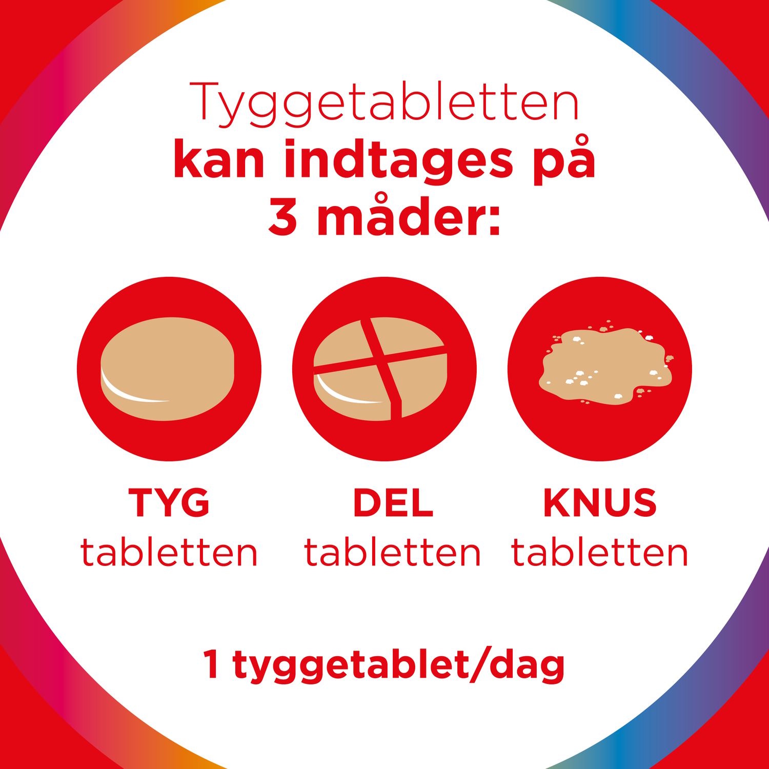 Multi-tabs Kids Hindbær/Jordbær