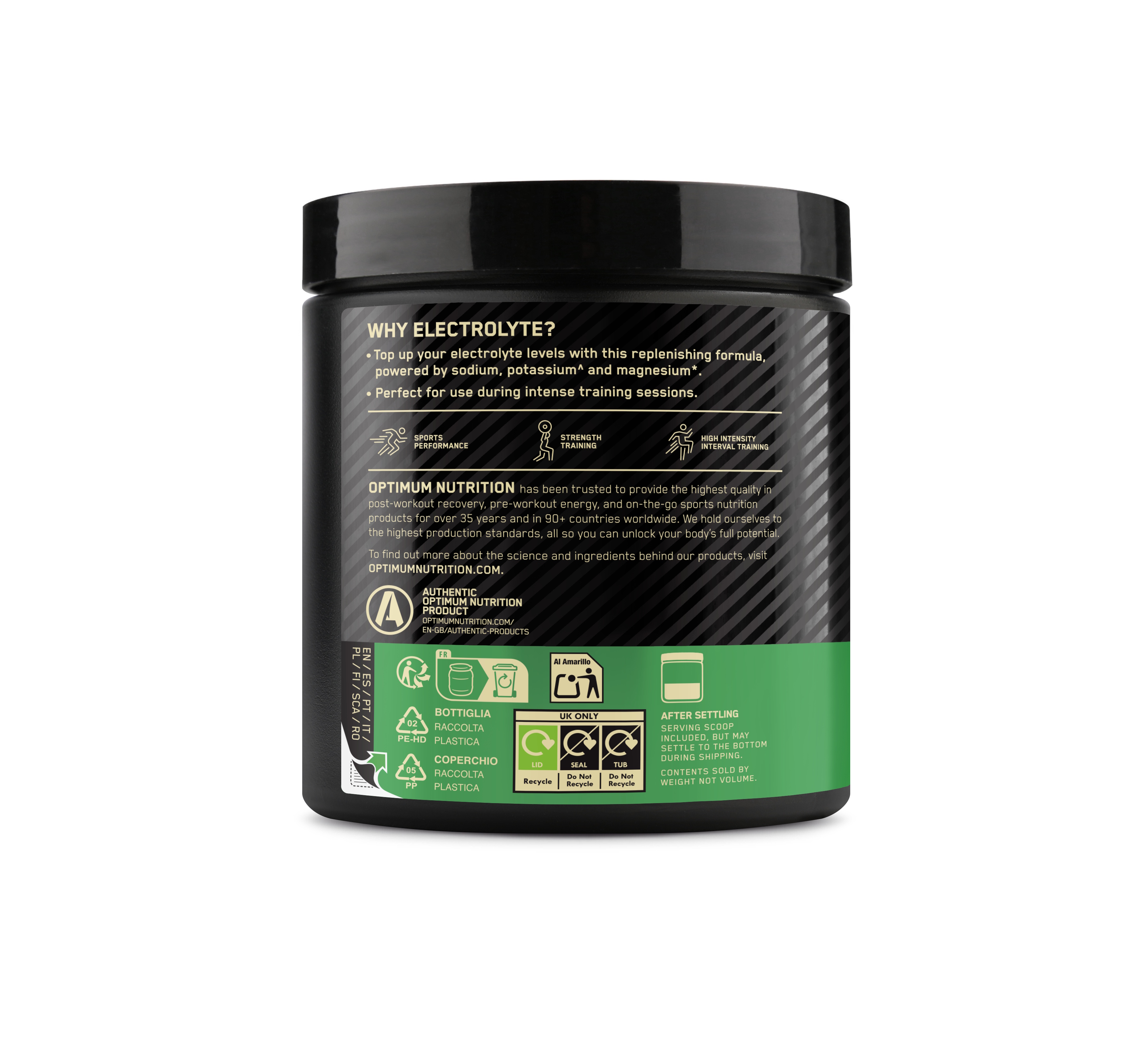 Optimum Nutrition ELECTROLYTE LEMON 264G