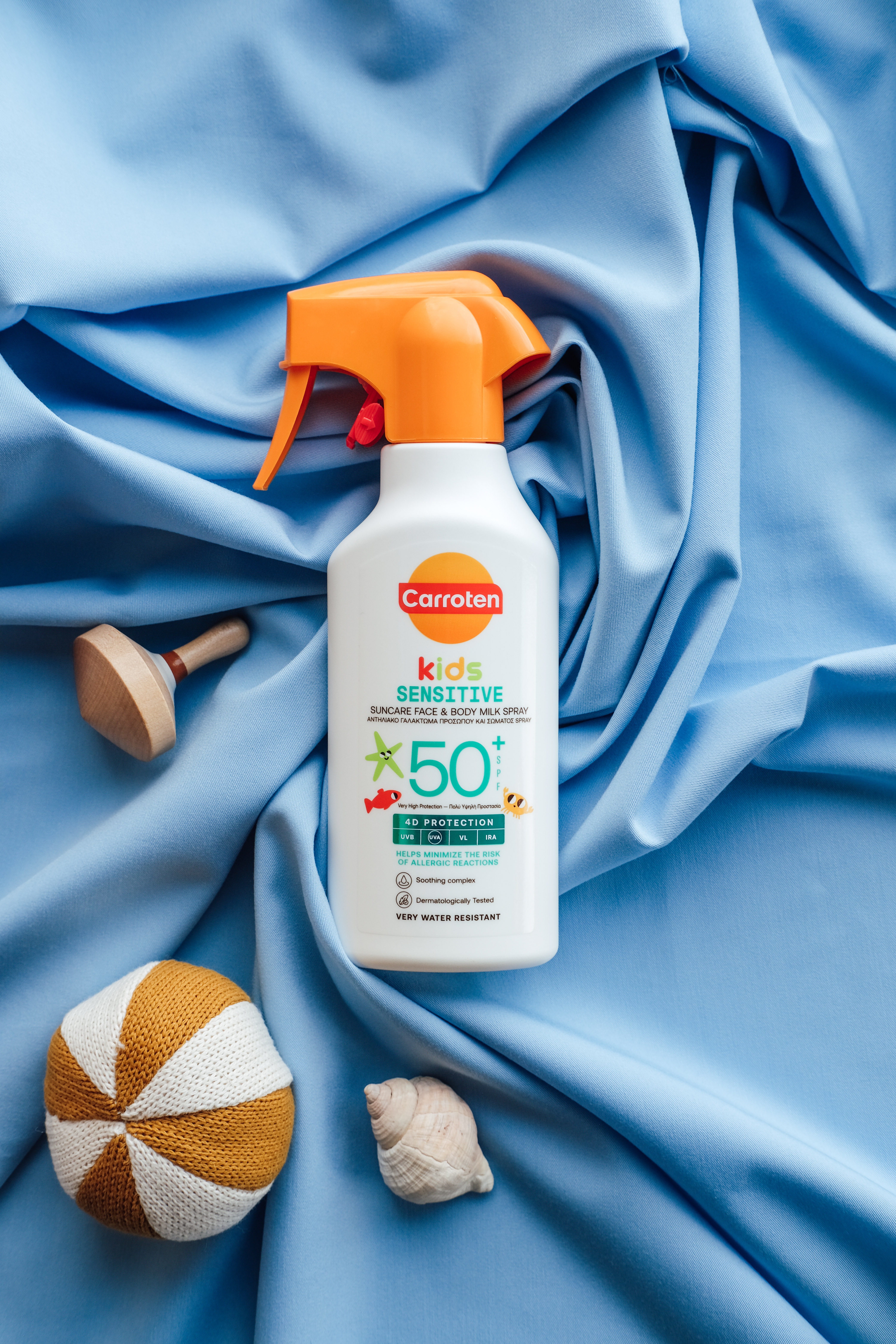Carroten Kids Sensitive Milk Trigger Spray SPF 50+