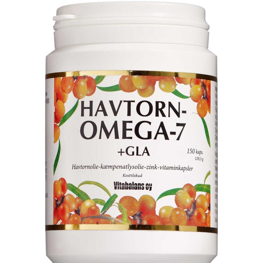 Havtorn Omega-7 +GLA kapsler