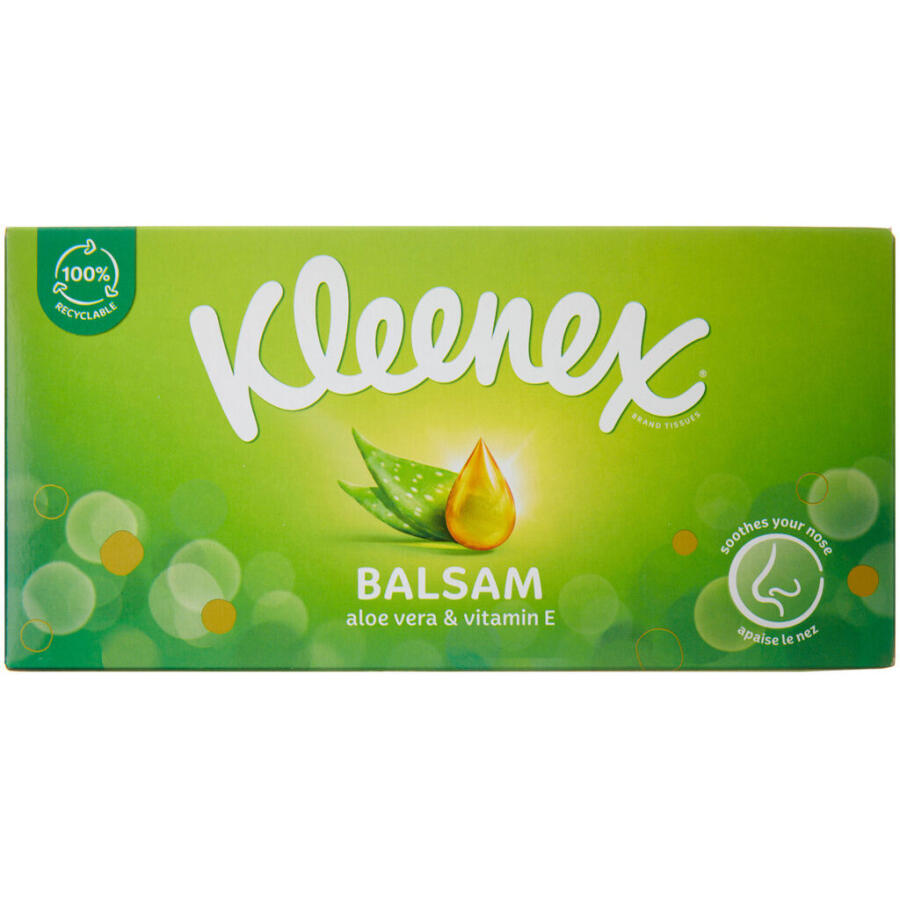 Kleenex Balsam Box