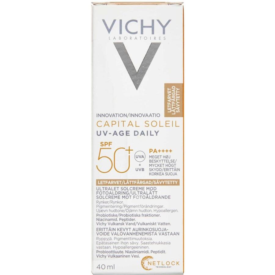 Vichy Capital Soleil UV-Age Solcreme Til Ansigt SPF50+