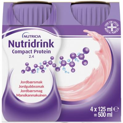 Nutridrink Compact Protein Jordbær