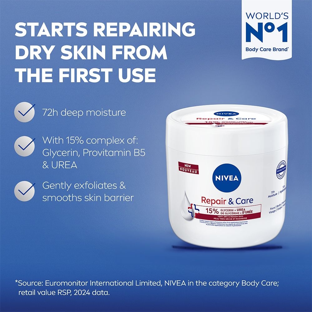 NIVEA Repair & Care Body Cream UREA