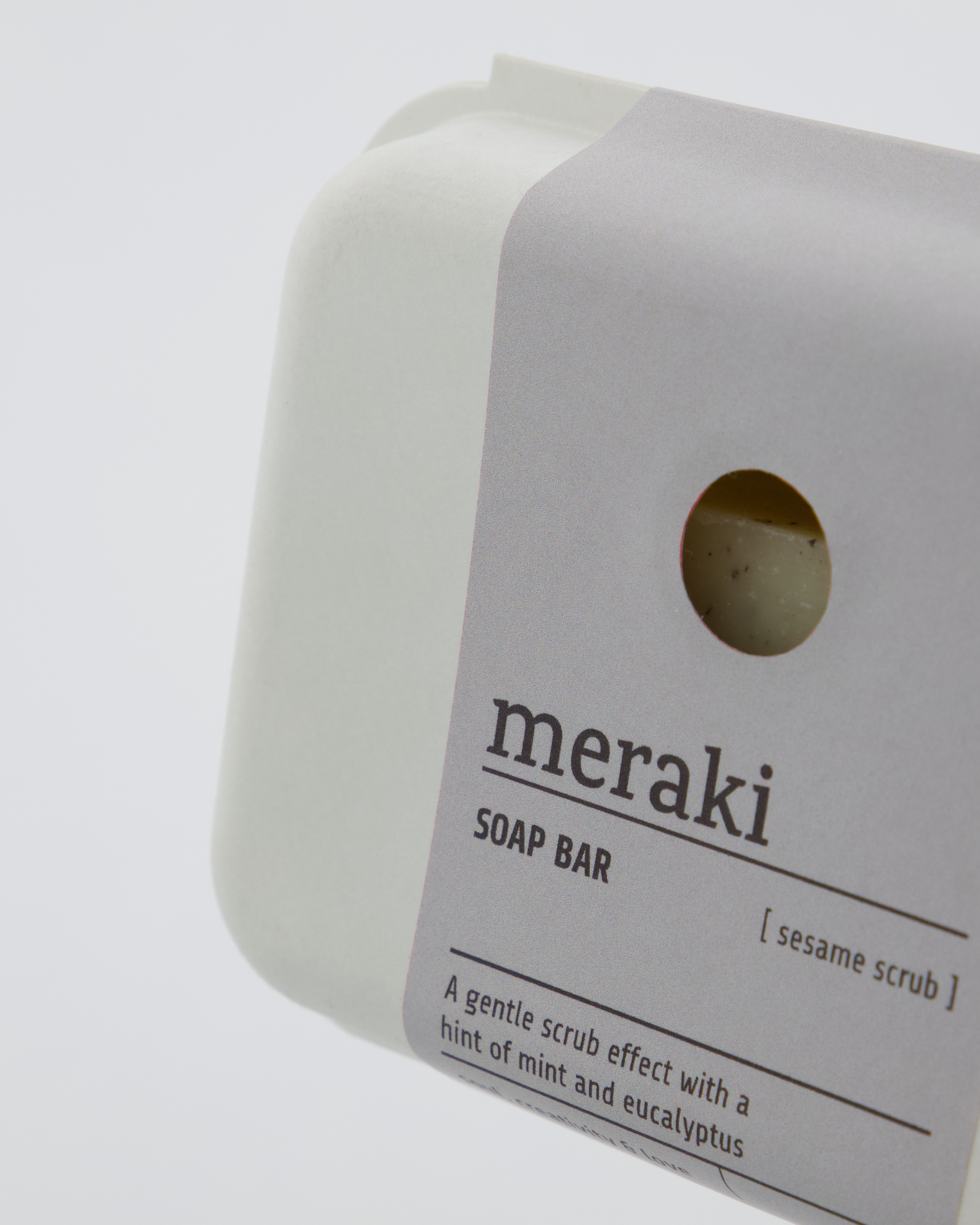 Meraki Soap Bar, Sesame Scrub
