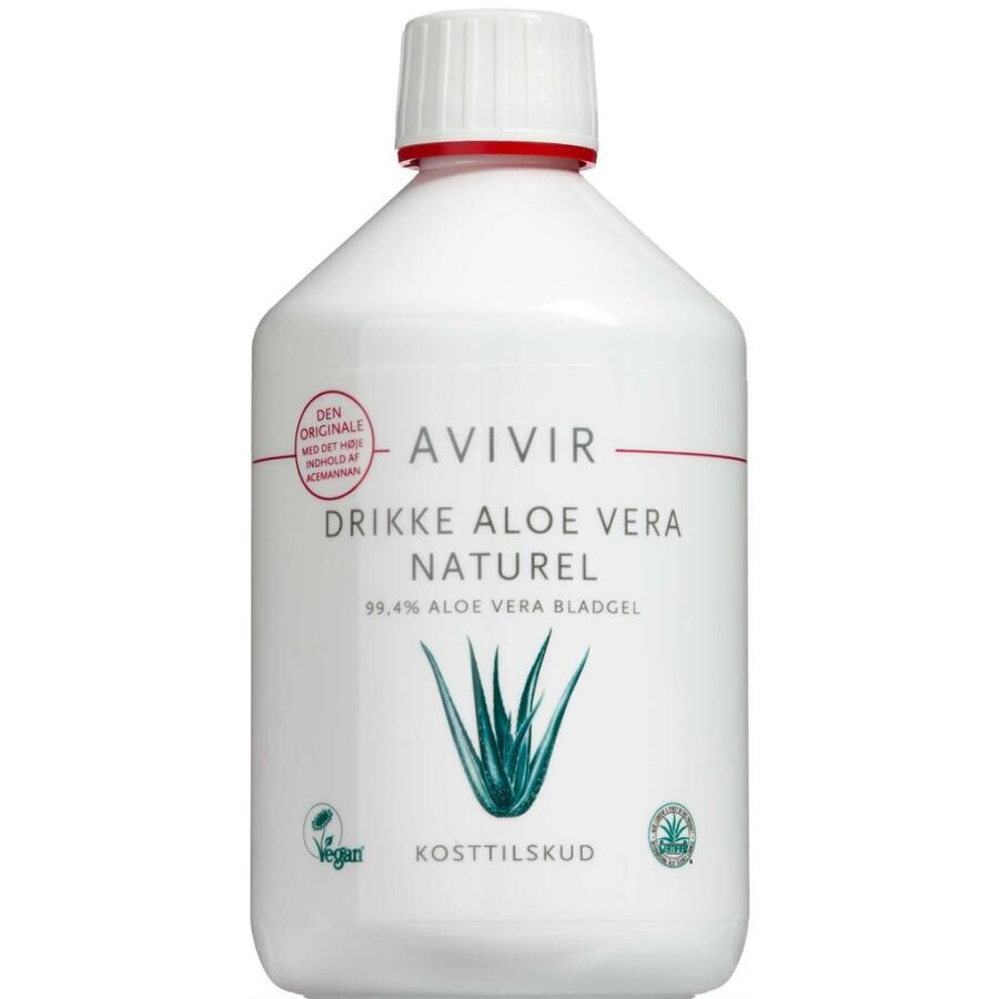 Avivir Drikke Aloe Vere Naturel 500 ml