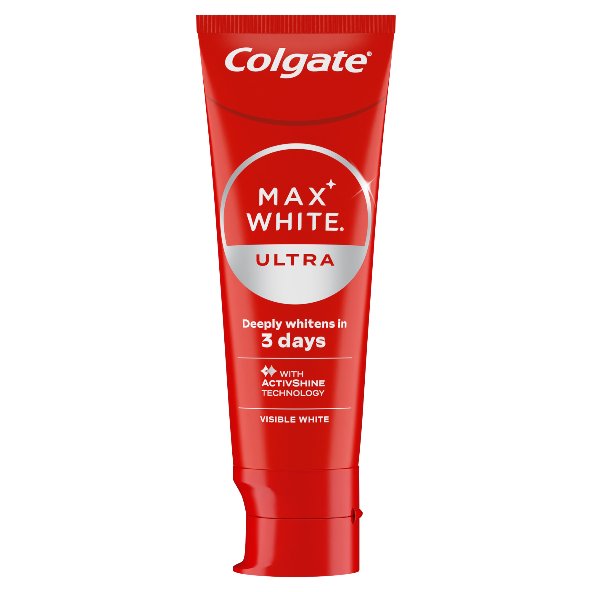 Colgate Tandpasta Max White Ultra Active Foam 75 ml.