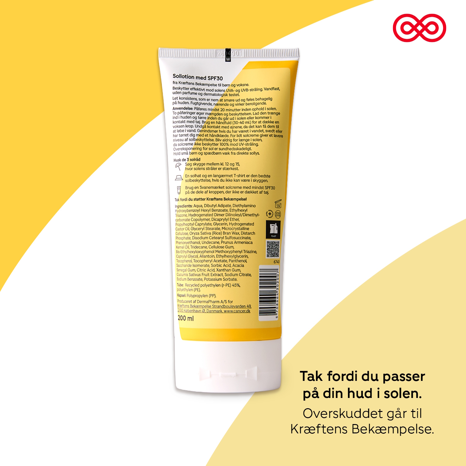 Kræftens Bekæmpelse Sollotion SPF 30