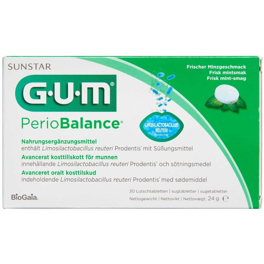 GUM PerioBalance Sugetabletter