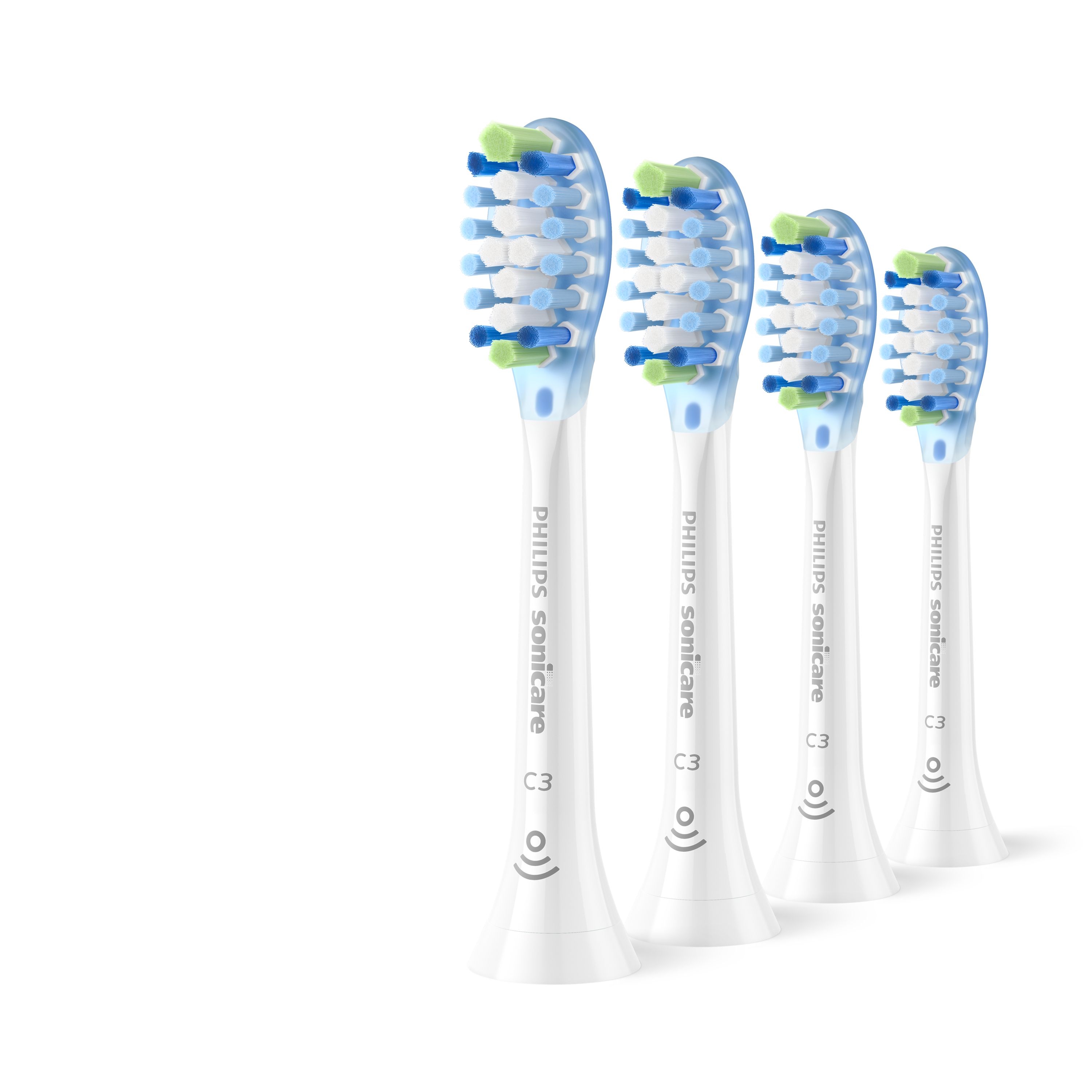 Philips Sonicare Premium Plaque Defence Pakke med 4 børstehoveder, hvid