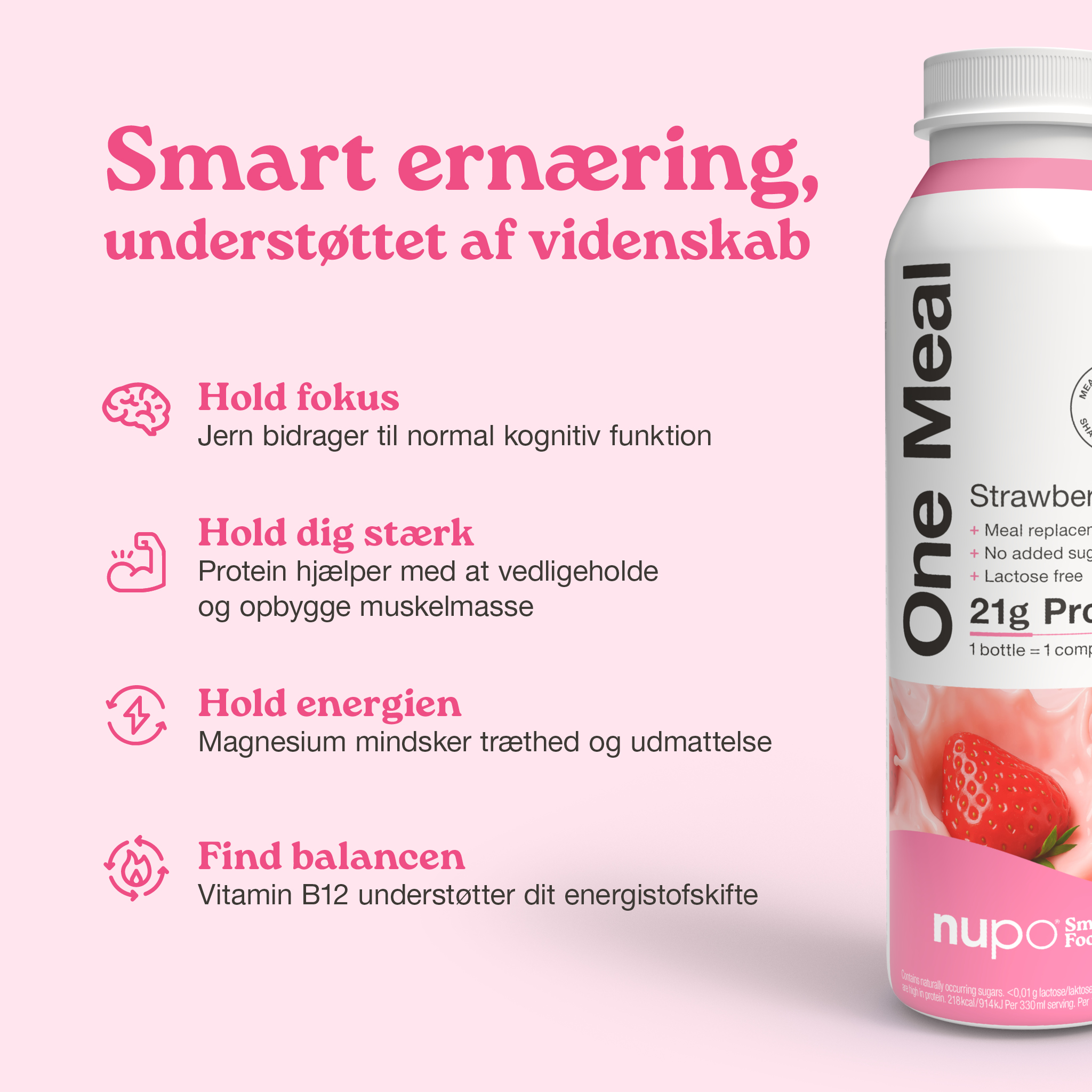 Nupo One Meal +Prime RTD Strawberry