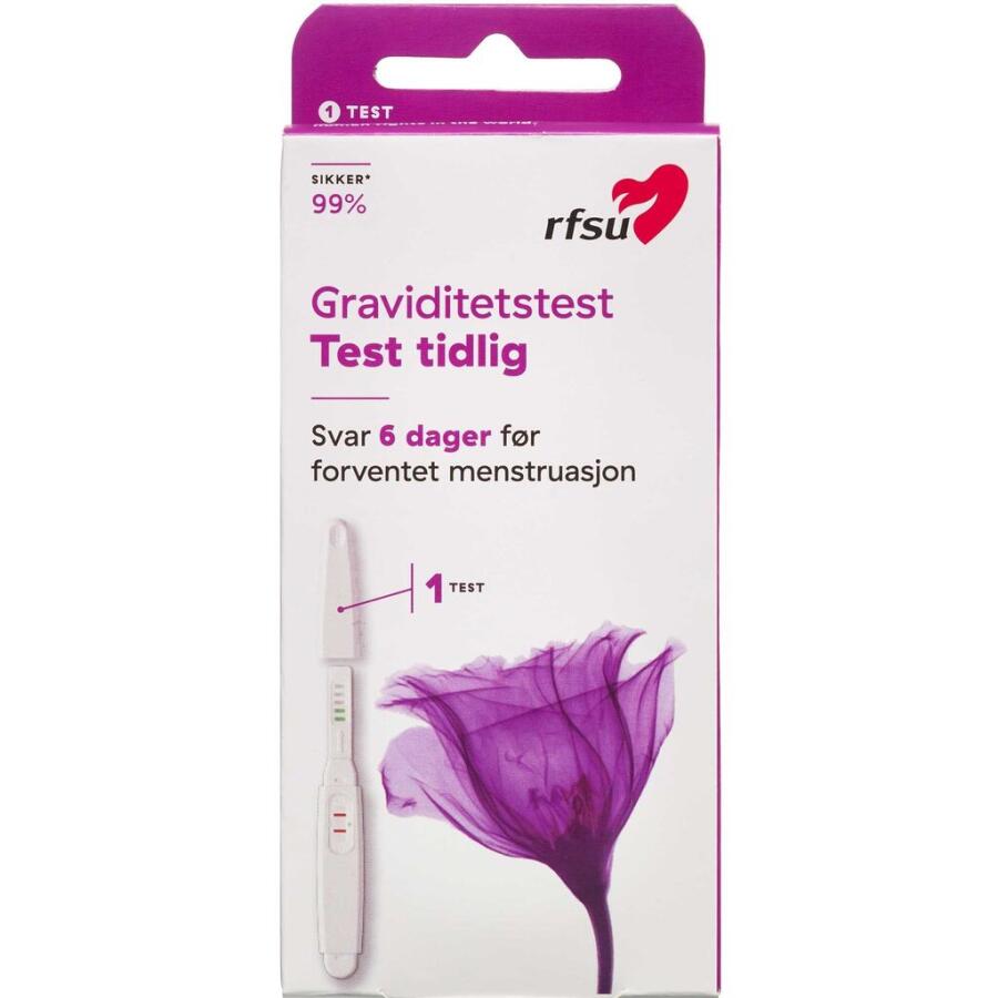 RFSU Graviditetstest Test Tidlig