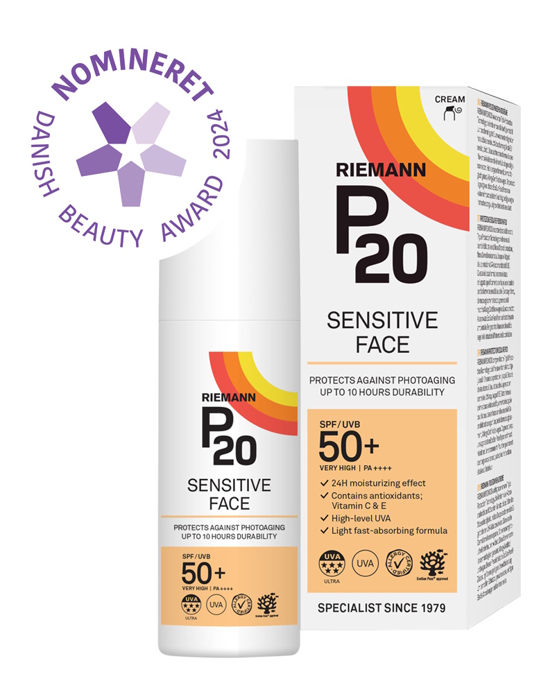 P20 Sensitive Face SPF 50+