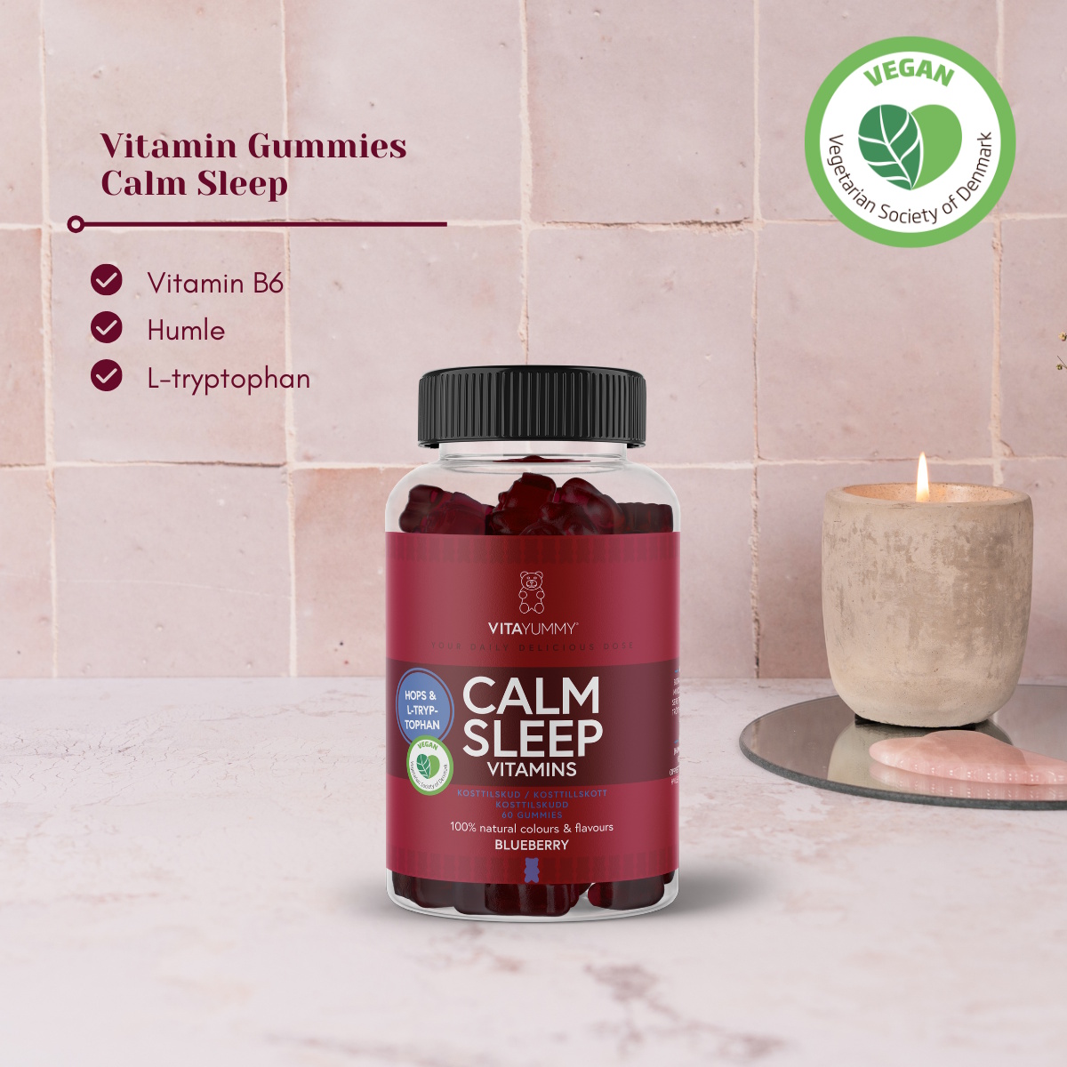 VitaYummy Calm Sleep, Blueberry