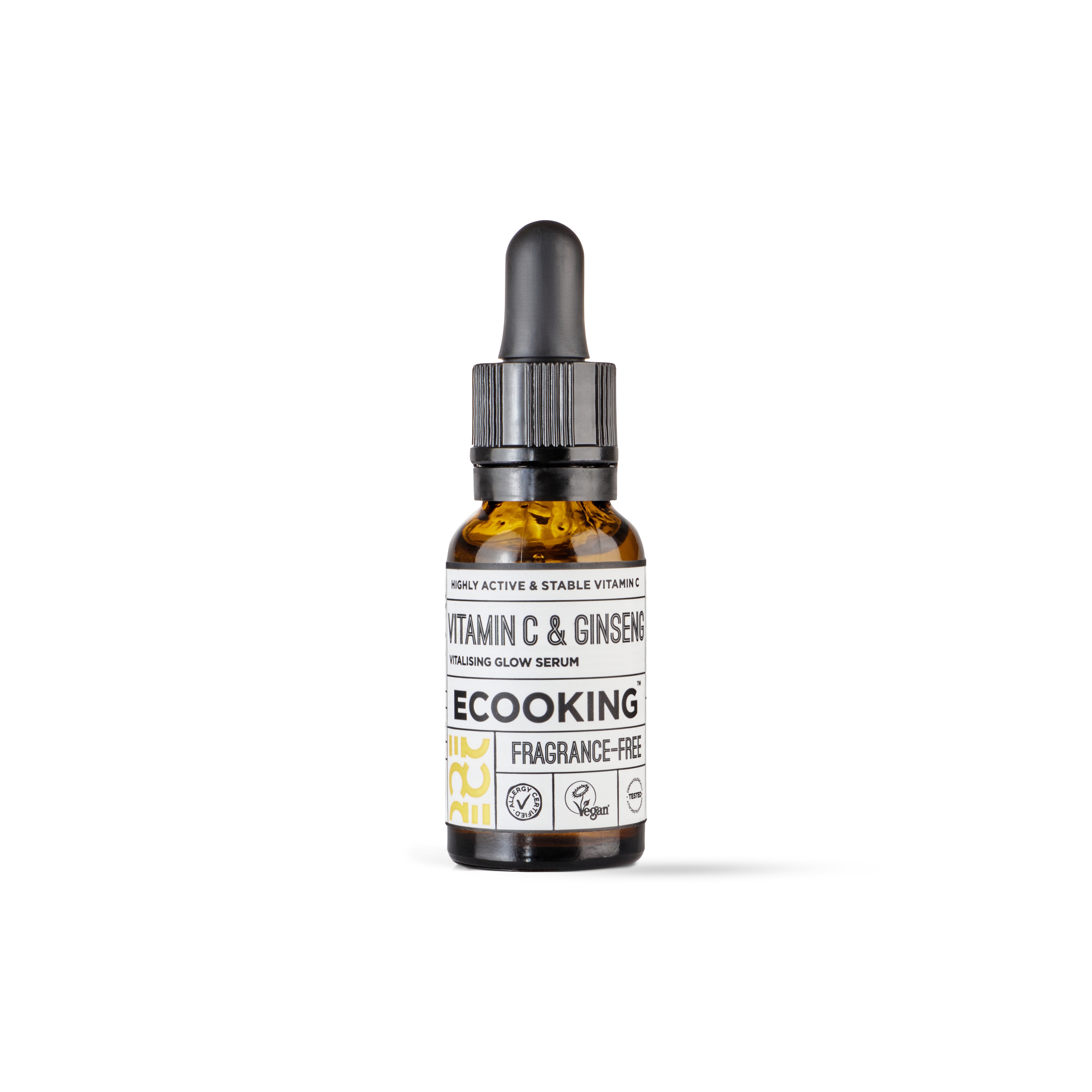 ECOOKING Vitamin C & Ginseng Serum Fragrance-Free