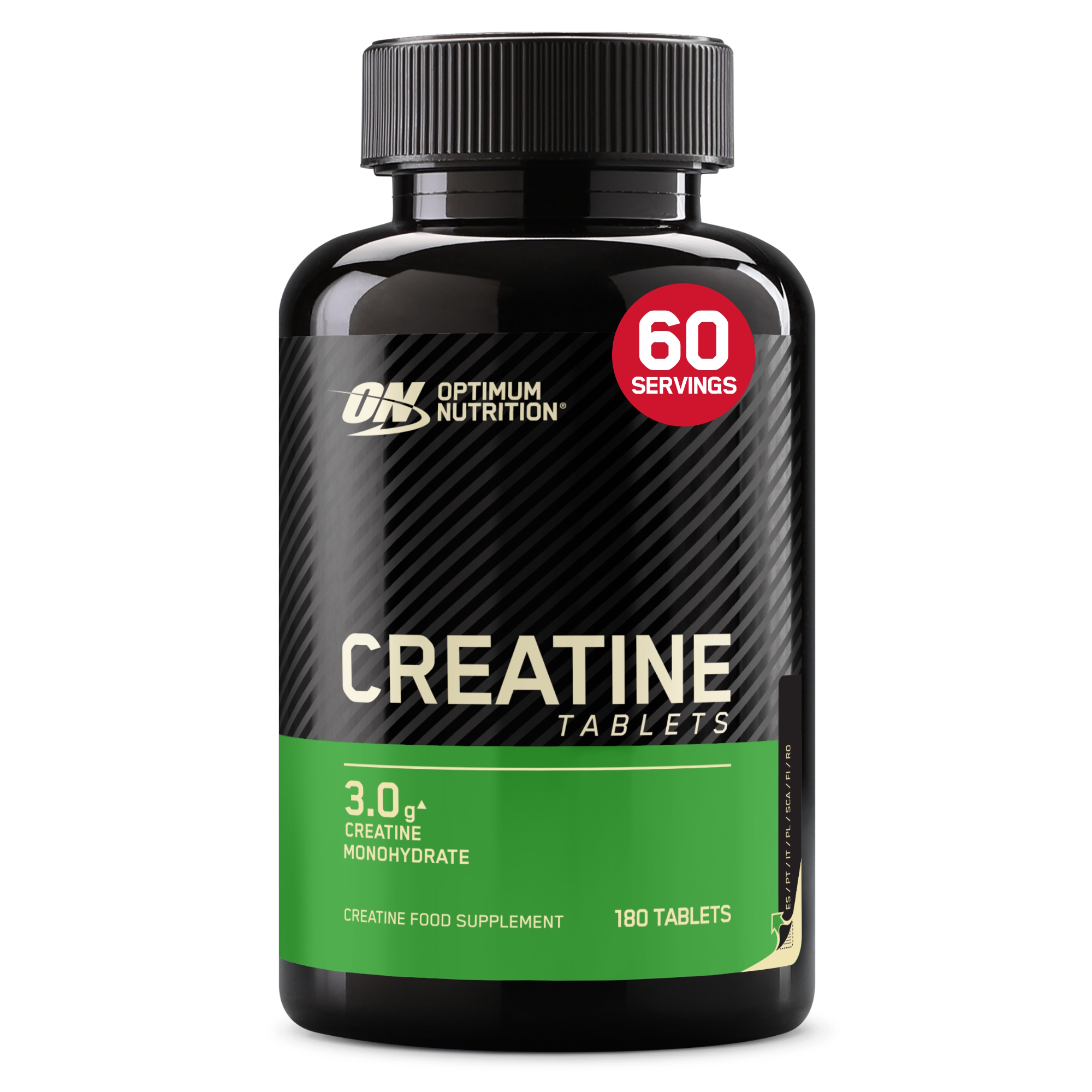 Optimum Nutrition Creatine Tablets Unflavoured 180
