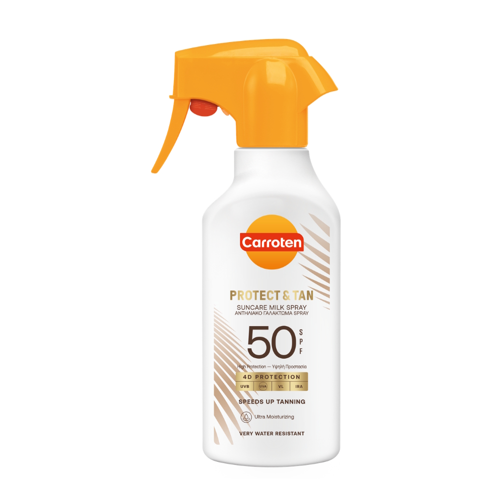 Carroten Protect & Tan Milk Trigger Spray SPF 50