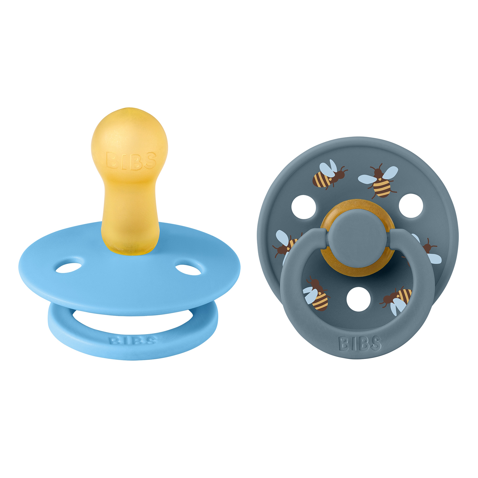 BIBS Pacifier Studio Colour 2-pak Bumblebee Breeze Mix Size 2
