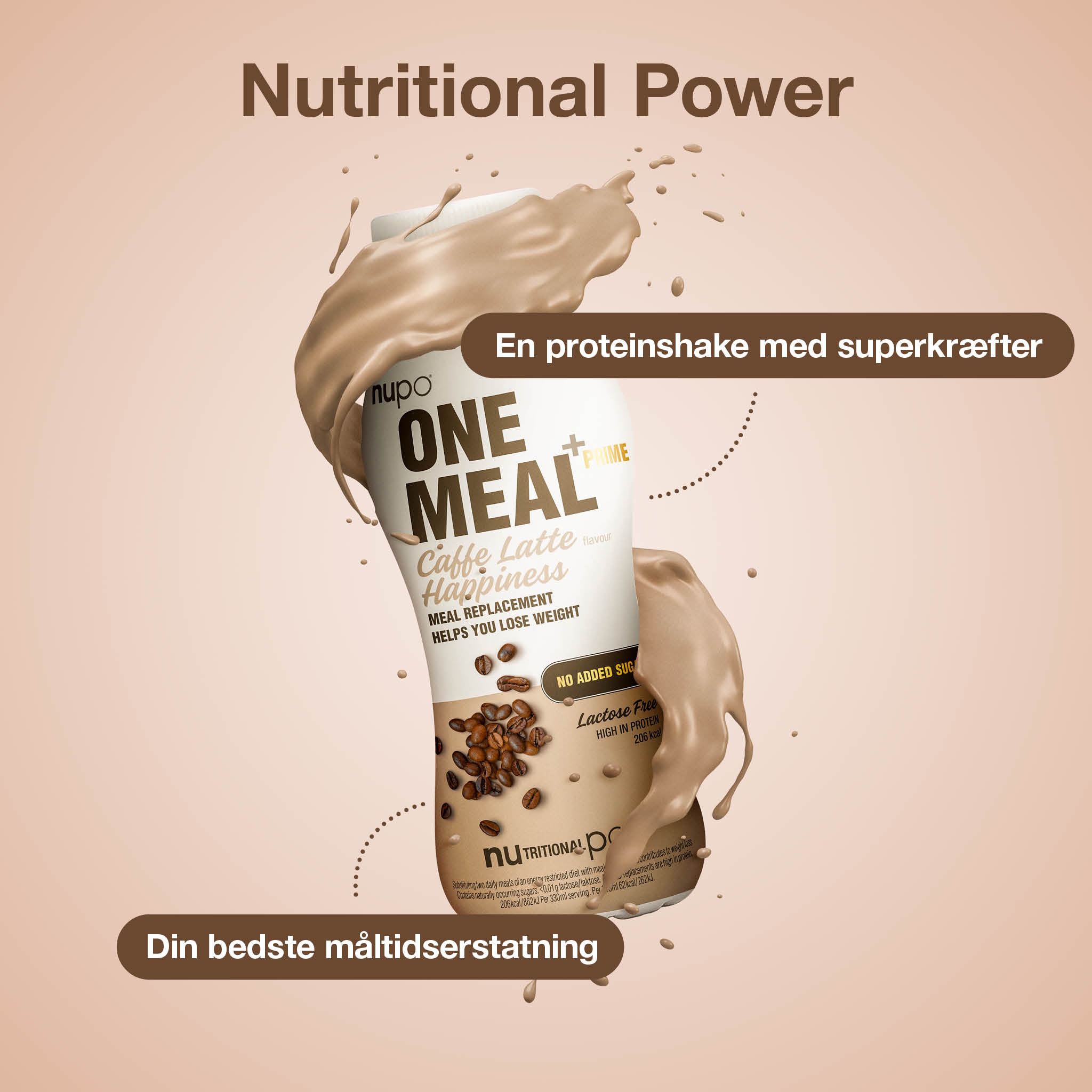 Nupo One Meal +Prime RTD Caffe Latte