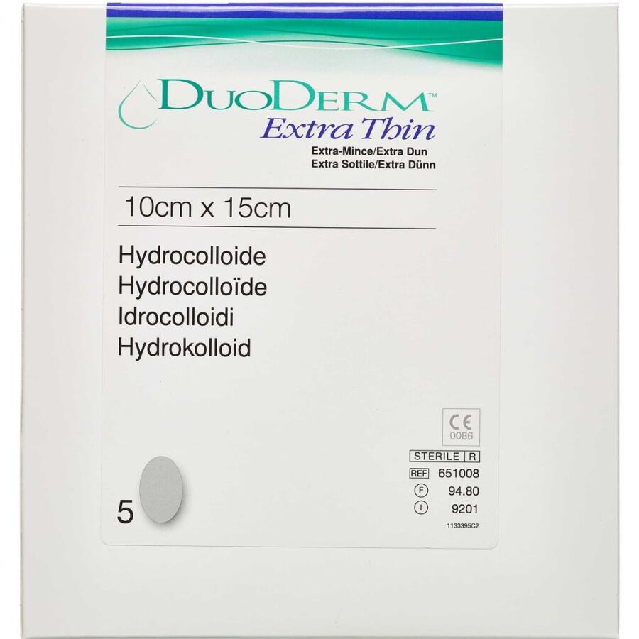 Duoderm Extra Tynd 15 x 10 cm