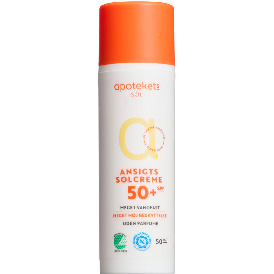 Apotekets Ansigtssolcreme SPF50+