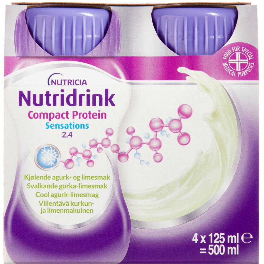 Nutridrink Compact Protein Sensations Cool Agurk-Lime