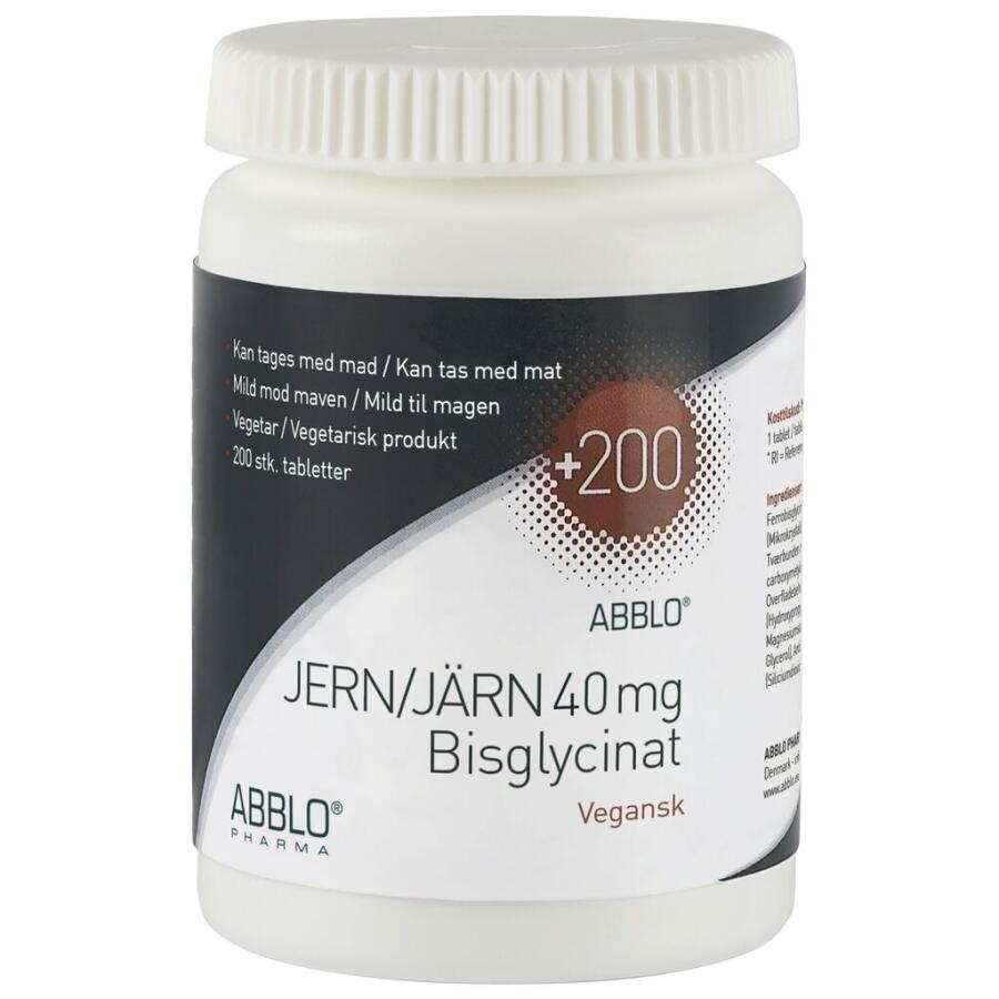 Abblo Jern 40 Mg Bisglycinat