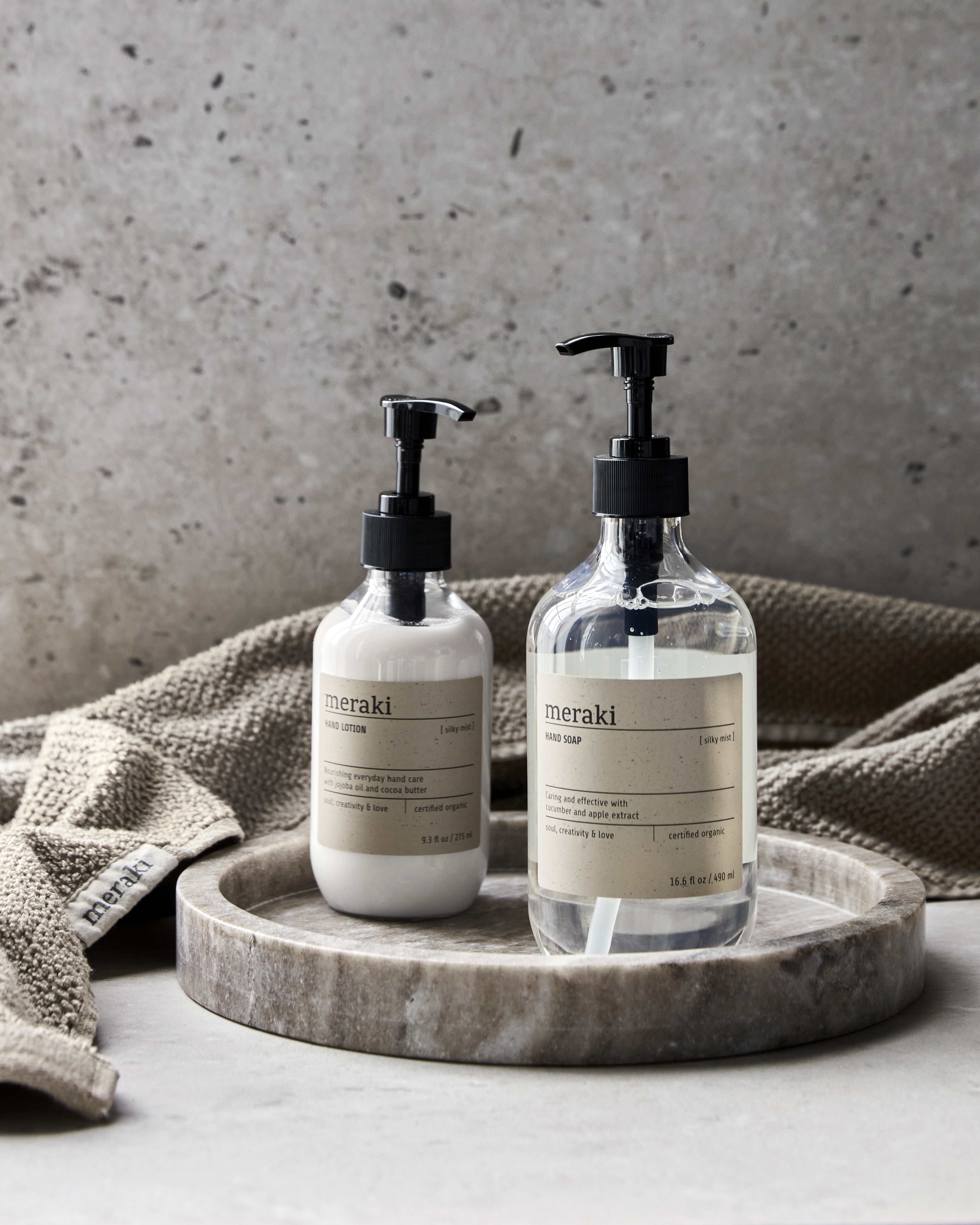 Meraki Hand Soap, Silky Mist