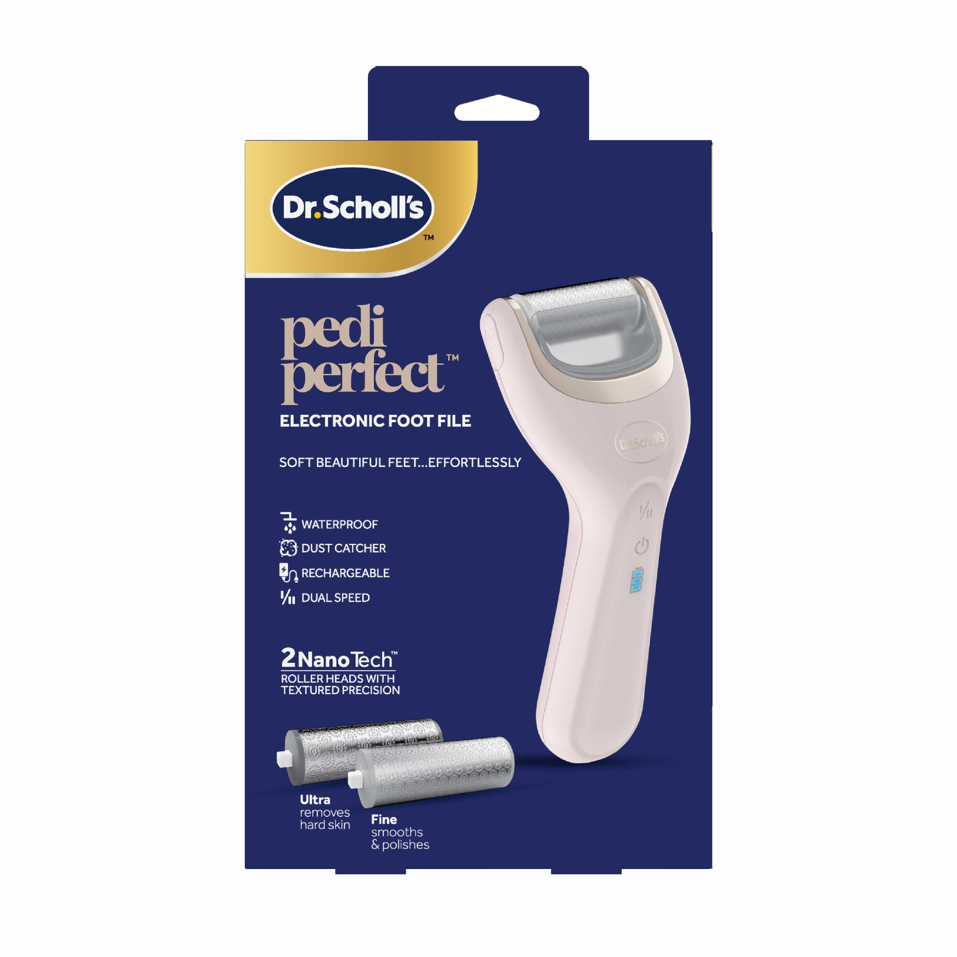 Dr. Scholl Pedi Perfect Electronic Foot File 1 pcs