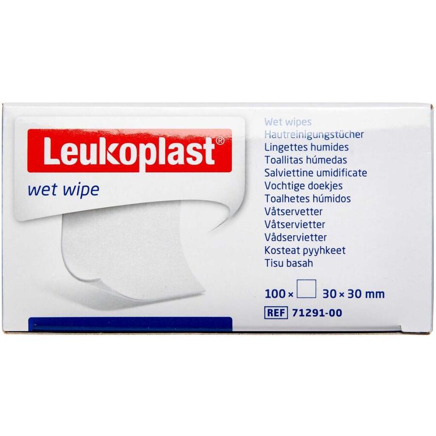 Leukoplast wet wipe 30x30mm