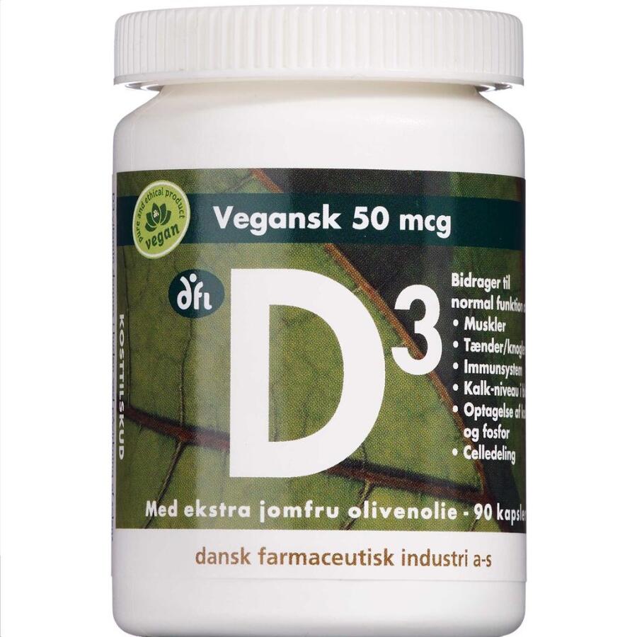 D3-Vitamin Vegansk 50 µg