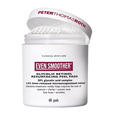 Peter Thomas Roth Even Smoother Glycolic Retinol Resurfacing Peel Pads