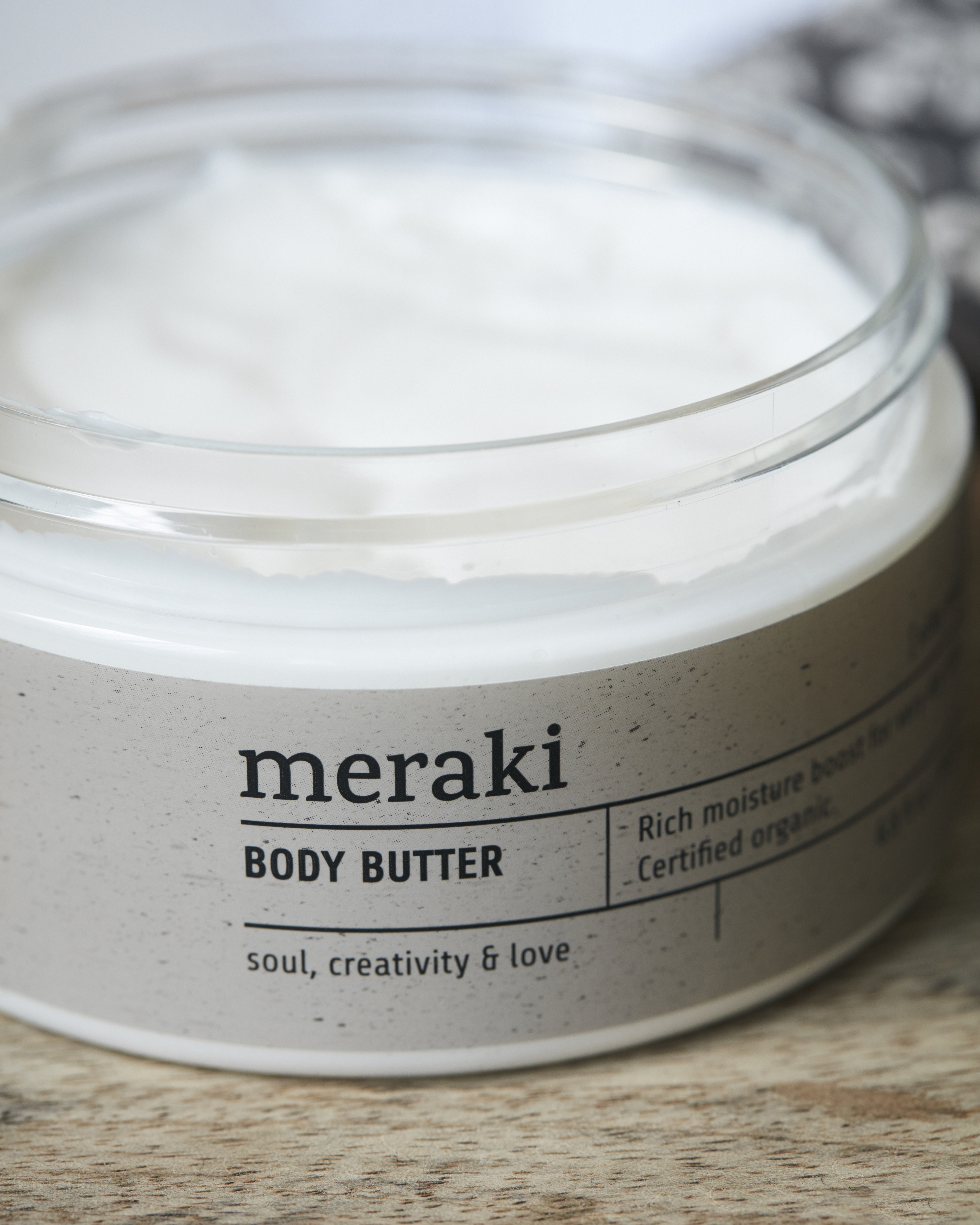 Meraki Body Butter, Silky Mist