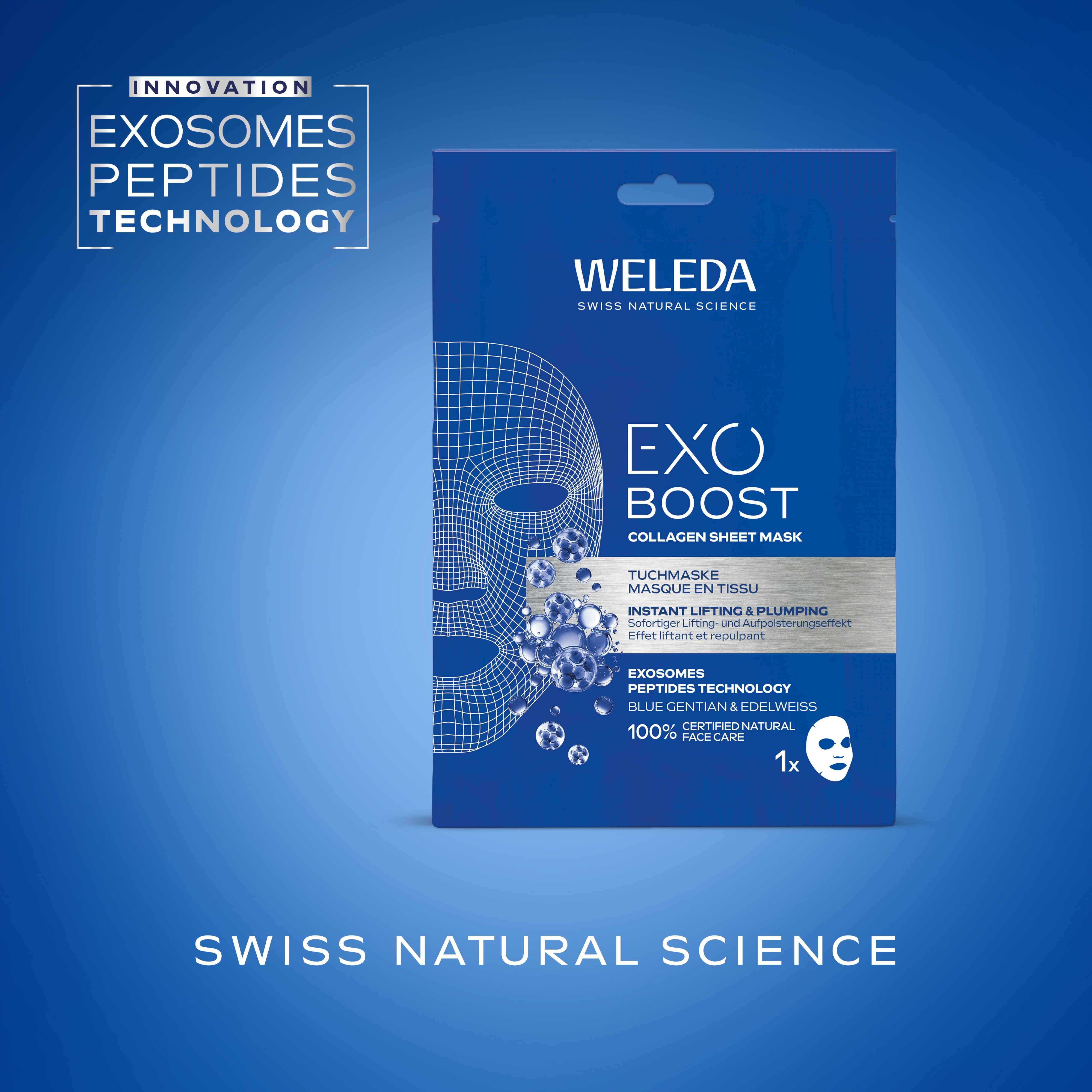 Weleda Exo Boost Collagen Sheet mask